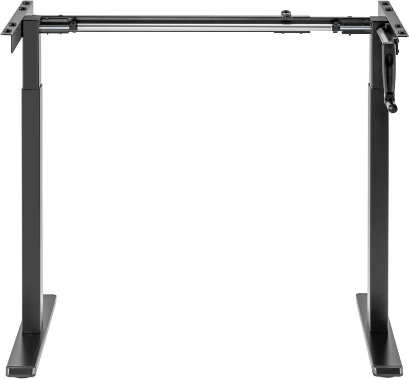 Výškově nastavitelná podnož— manuální - Černá