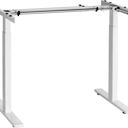 Výškově nastavitelný stůl - manuální - Bílý