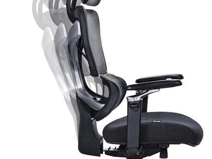 Ergonomická kancelářská židle Delta - Černá