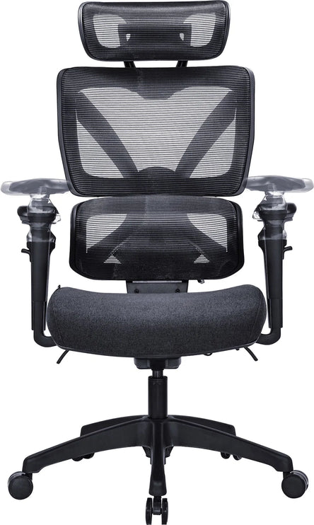 Ergonomická kancelářská židle Delta - Černá