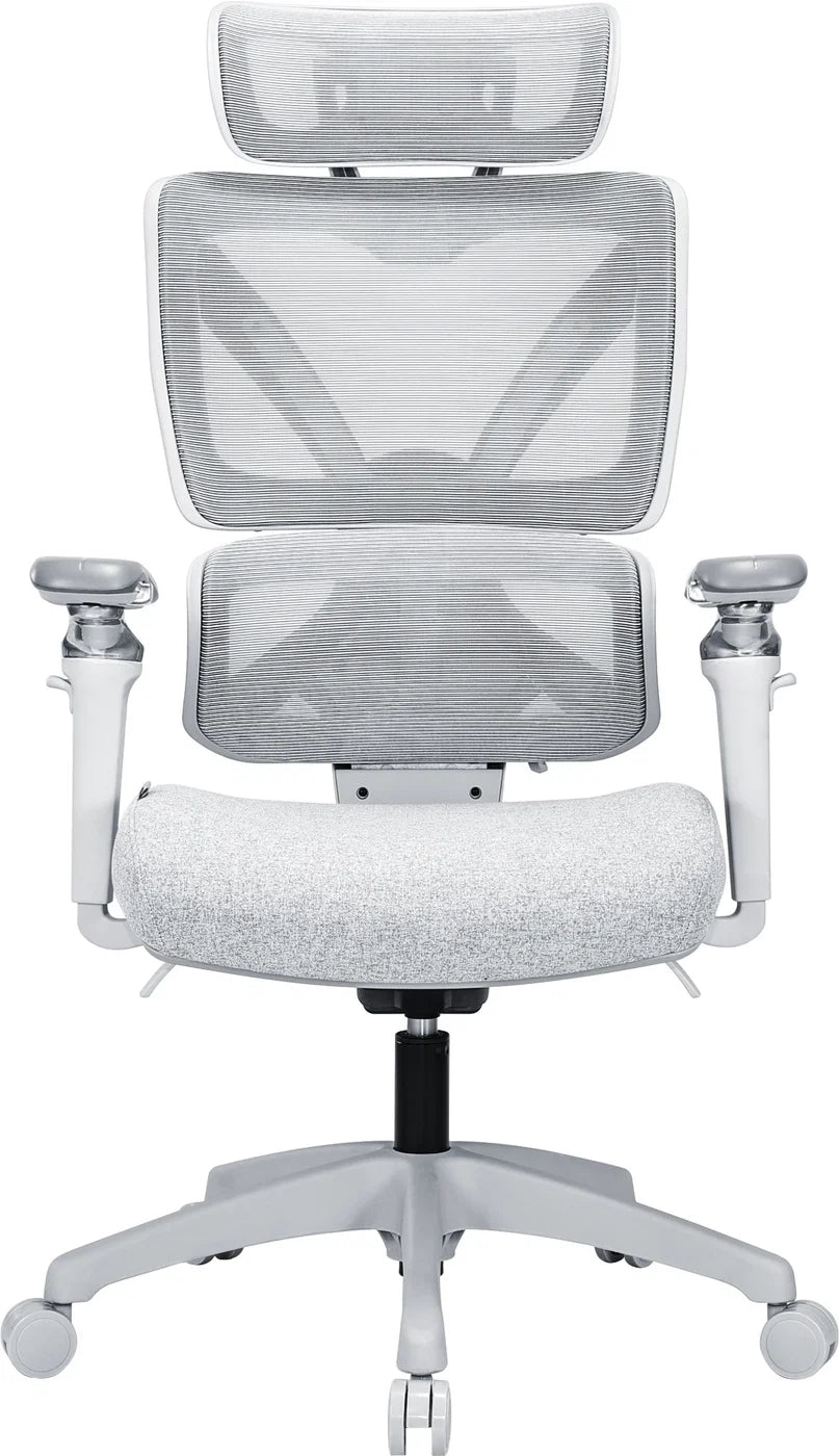 Ergonomická kancelářská židle Delta - Šedá