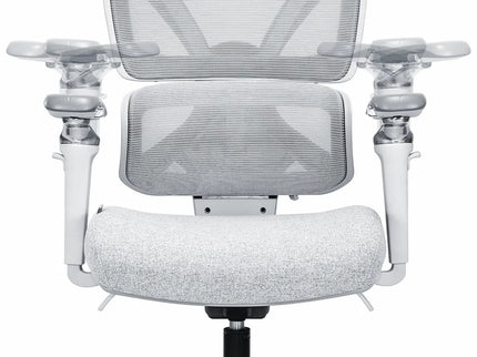 Ergonomická kancelářská židle Delta - Šedá