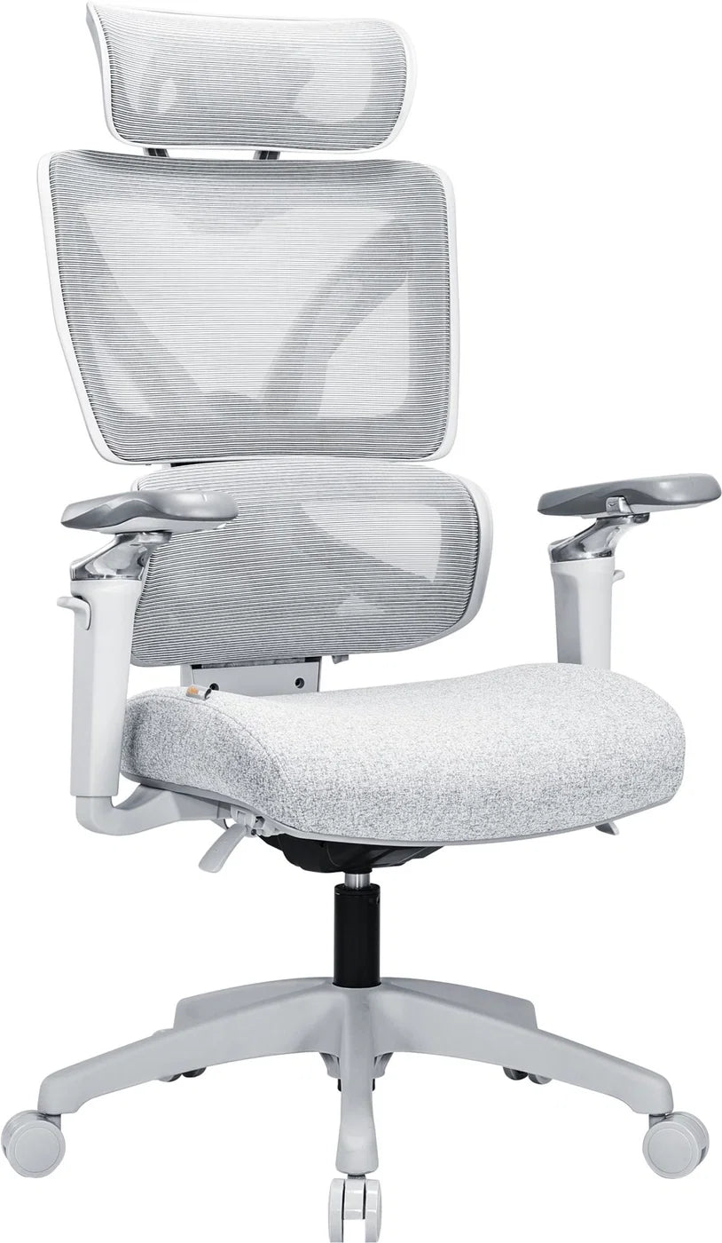 Ergonomická kancelářská židle Delta - Šedá
