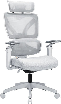 Ergonomická kancelářská židle Delta - Šedá