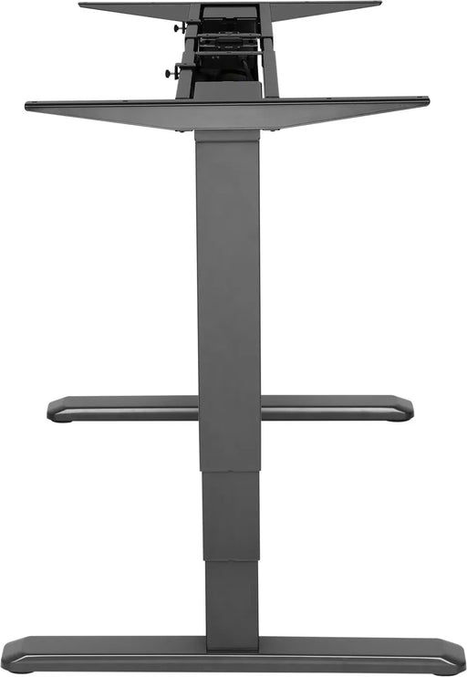 Výškově nastavitelná podnož– elektrická s LED panelem - Černá