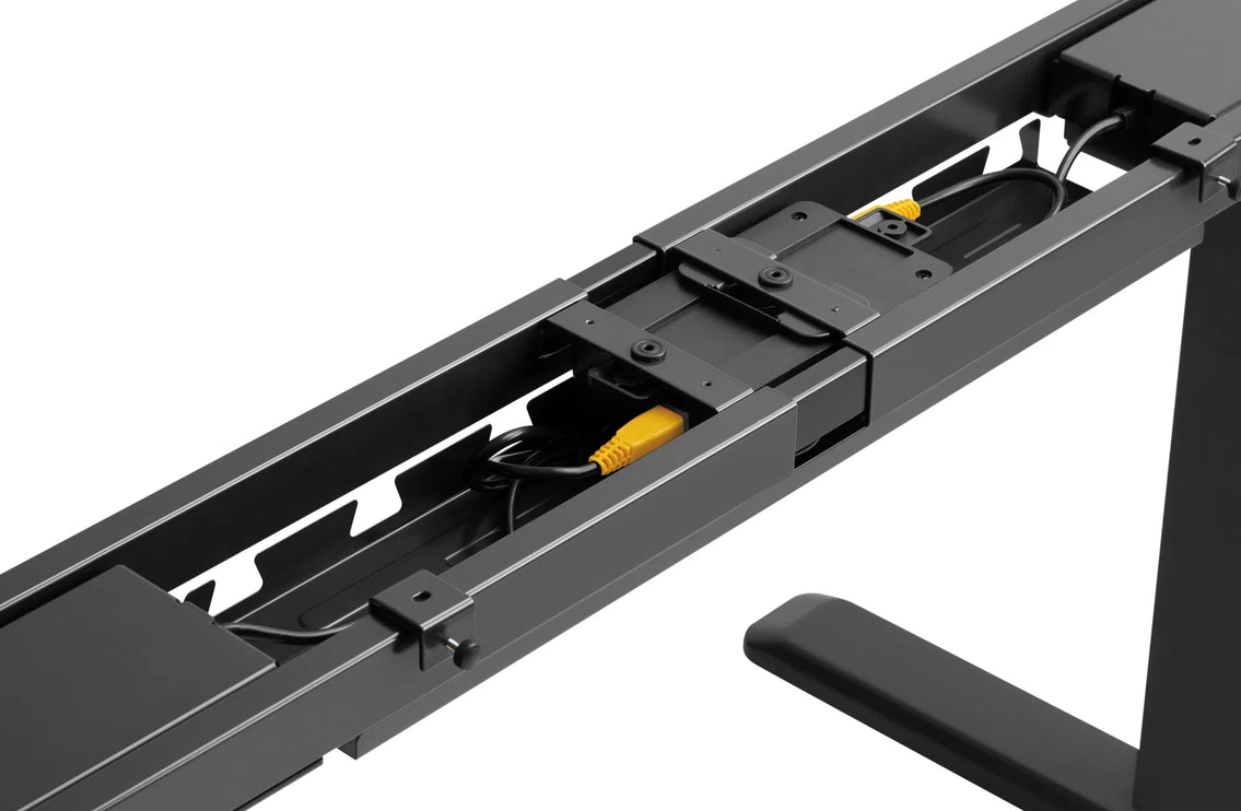 Výškově nastavitelný stůl – elektrický s LED panelem