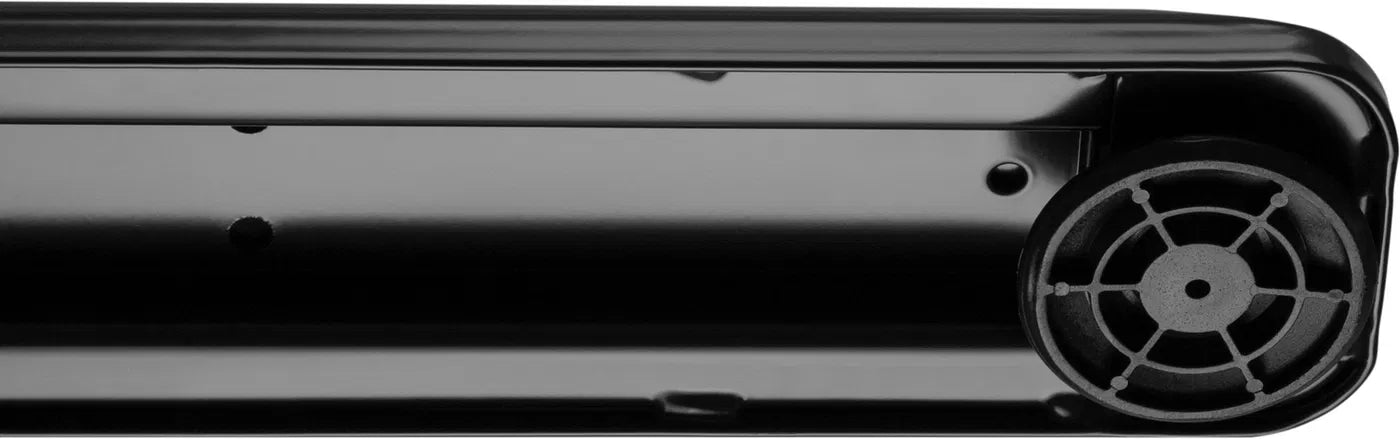 Výškově nastavitelná podnož– elektrická s LED panelem - Černá