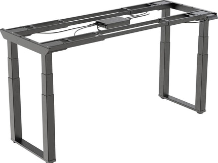 Výškově nastavitelná podnož – elektrická Heavy Duty s tlačítkovým panelem - Černá