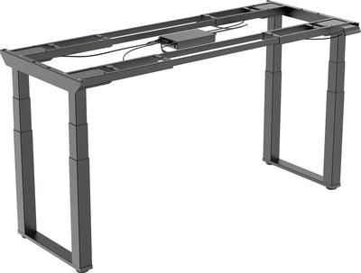Výškově nastavitelná podnož – elektrická Heavy Duty s tlačítkovým panelem - Černá