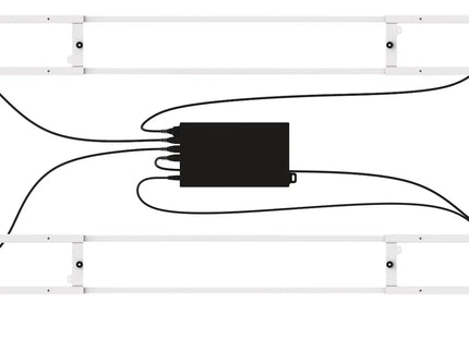 Výškově nastavitelná podnož – elektrická Heavy Duty s tlačítkovým panelem - Bílá