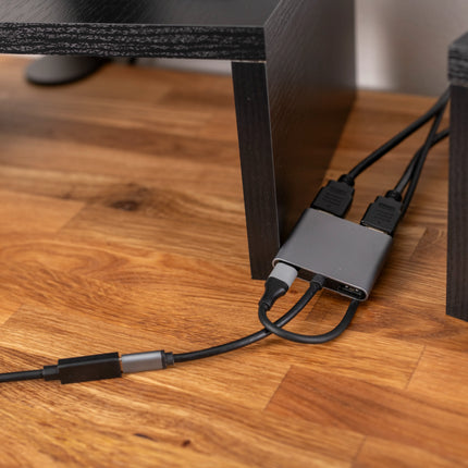 Redukce 4v1 s podporou USB-C a 4K
