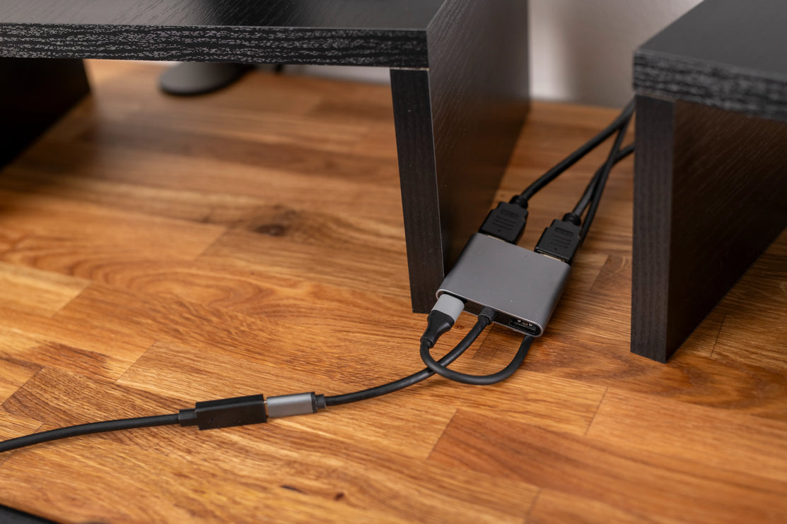 Redukce 4v1 s podporou USB-C a 4K
