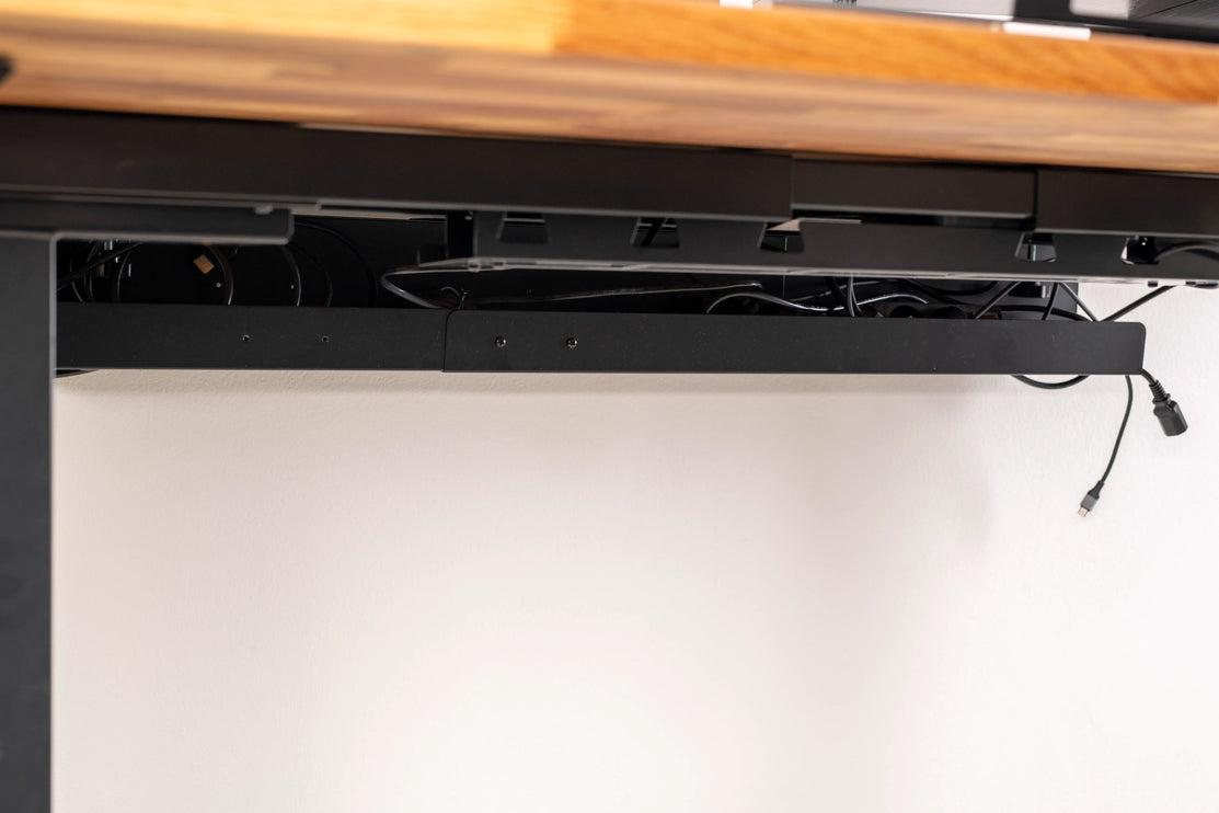 Výškově nastavitelný stůl – elektrický s LED panelem