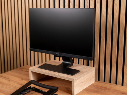 Dřevěný podstavec pod monitor - dub