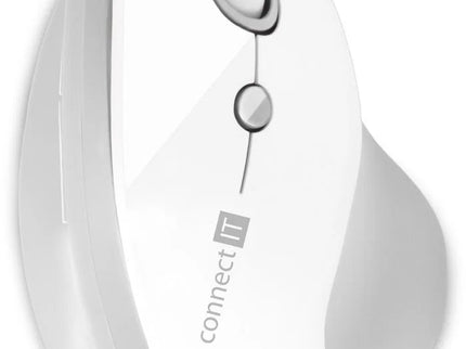 Ergonomická myš CONNECT IT FOR HEALTH Gloss - Bílá
