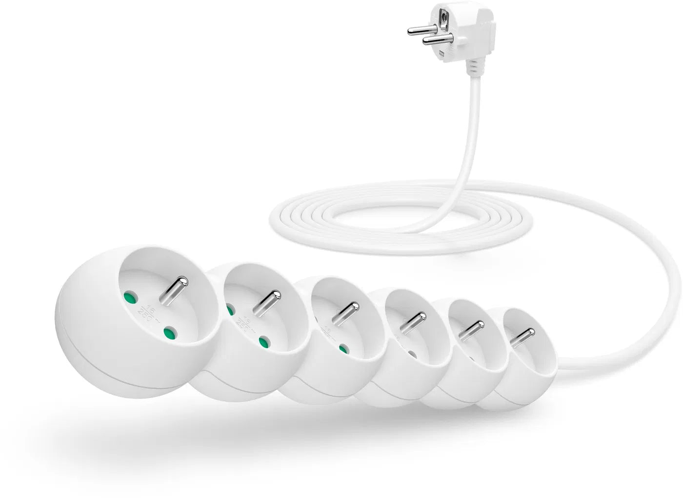 Prodlužovací kabel 230V, 6 zásuvek