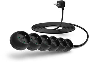 Prodlužovací kabel 230V, 6 zásuvek