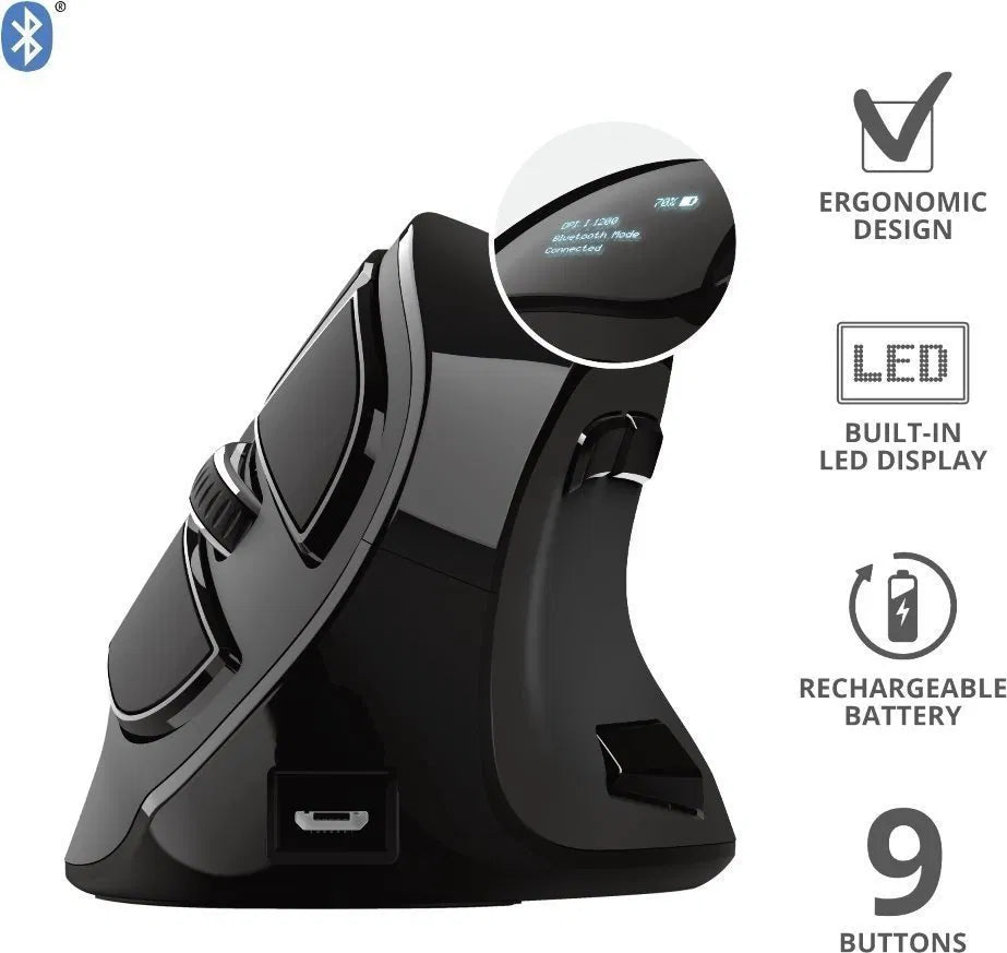 Ergonomická vertikální myš