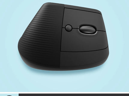 Ergonomická vertikální myš Logitech Lift - Šedá