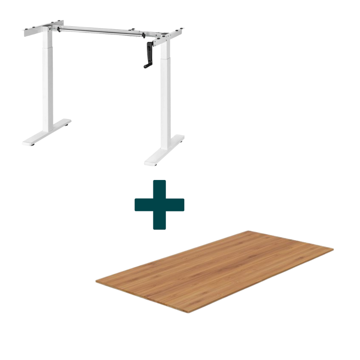 Manuální zvedací stůl + pracovní deska