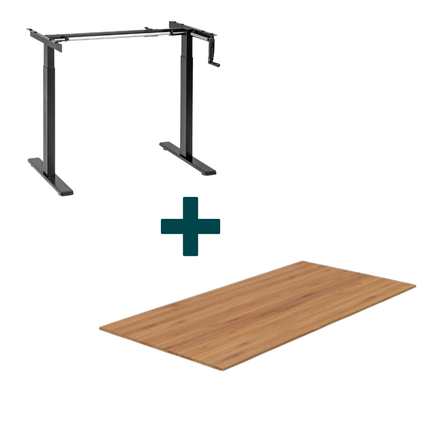 Manuální zvedací stůl + pracovní deska