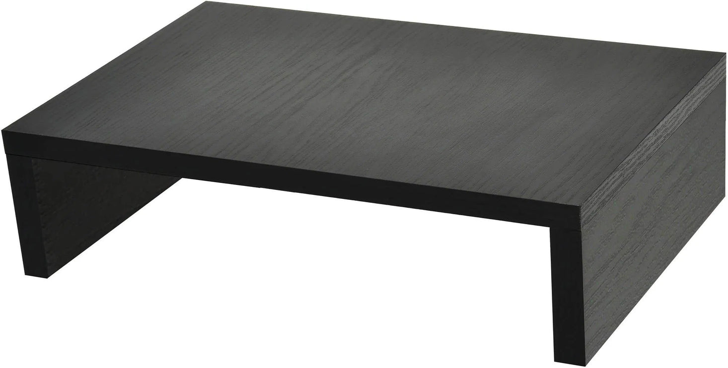 Dřevěný podstavec pod monitor - černý