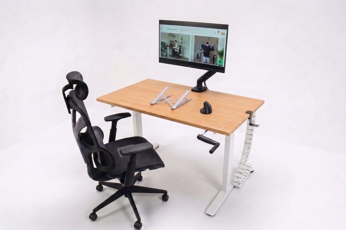 Ergonomický pracovní set - Starter pack - Clean White